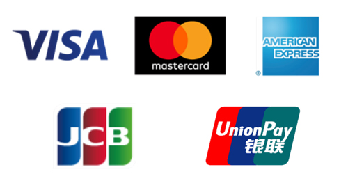 利用可能なクレジットカード